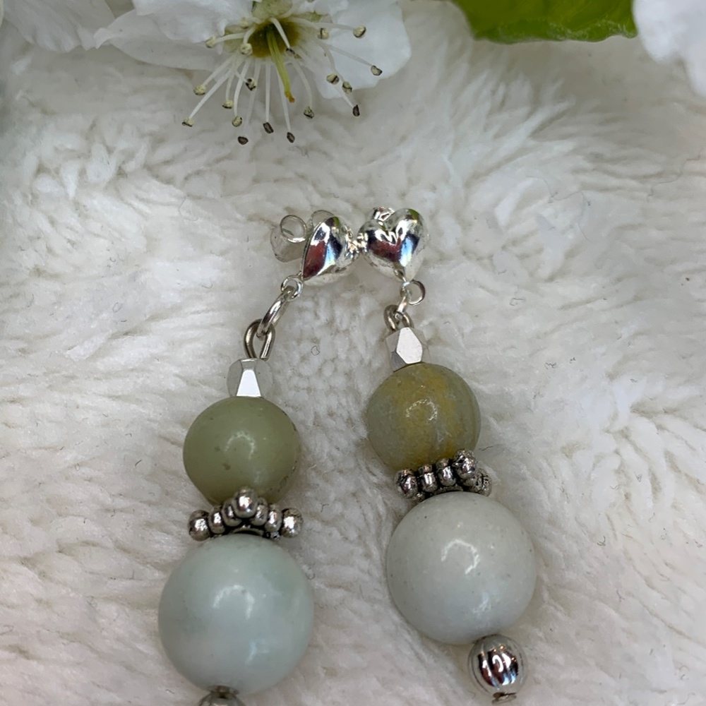 Green Stylish Earrings
